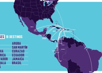 Arajet conecta a Toronto con 7 destinos en el Caribe y América del Sur