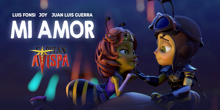 “Mi Amor”,  el tema principal de “Capitán Avispa” en las voces de Luis Fonsi y Joy Huerta
