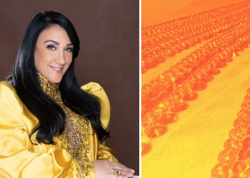 Giannina Azar revela los detalles del deslumbrante vestido que lucirá Miss RD en la gala de Miss Universo 2025