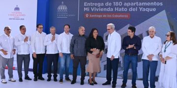 Con aportes fiduciarios de RD$6,000 millones presidente Abinader inaugura proyecto habitacional Hato del Yaque