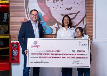 Wendy’s respalda labor de la Asociación Dominicana de Síndrome de Down (ADOSID) a través de su programa Kids’ Meal